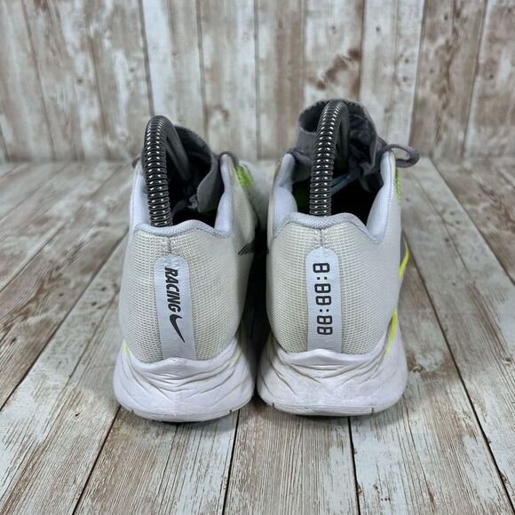 Nike zoom‎ fly white gunsmoke grey 897821 101 Womens 7 - Picture 3 of 8
